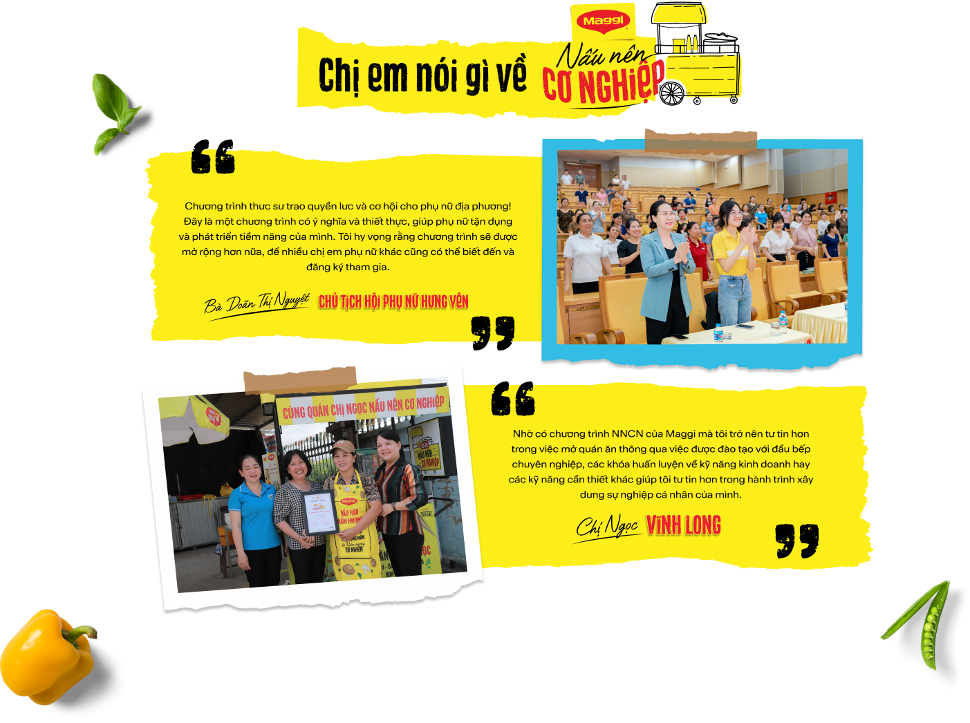 Chị em nói gì về Nấu Nên Cơ Nghiệp