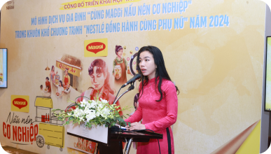 MAGGI góp phần kiến tạo cơ nghiệp cho hàng ngàn phụ nữ