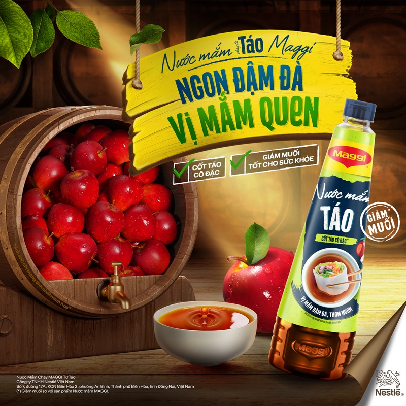 Nước mắm táo Maggi