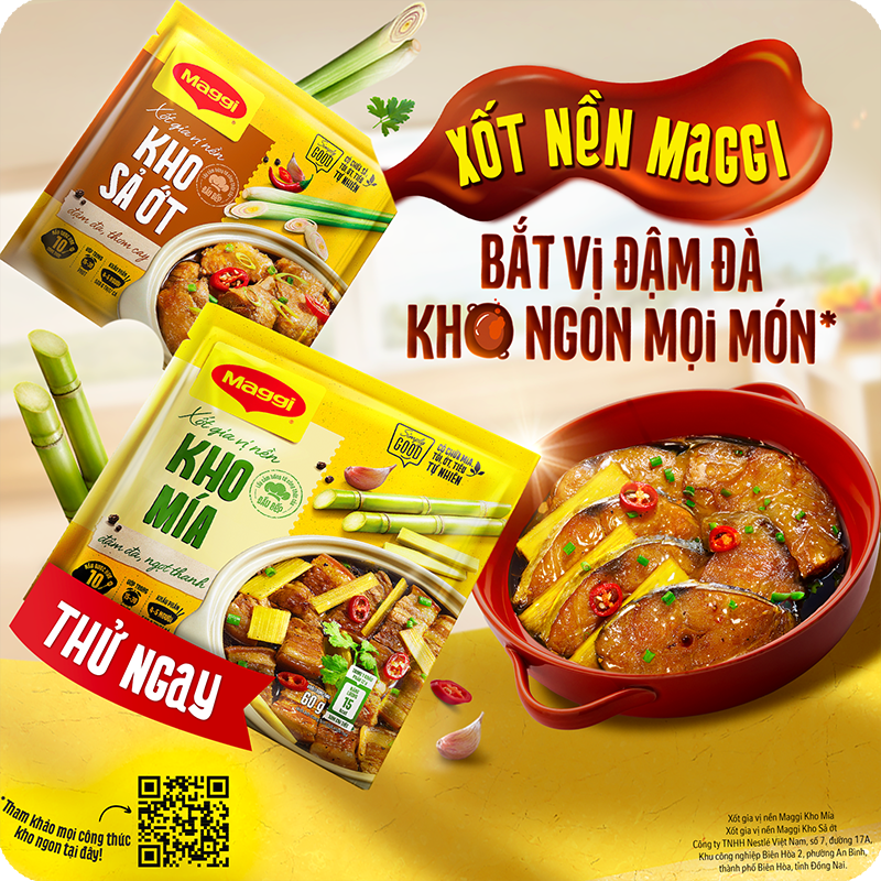 Xốt gia vị nền MAGGI Kho mía