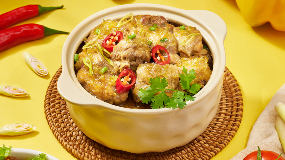Gà Kho Sả Ớt
