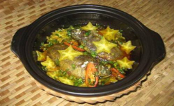Cá rô đồng kho khế