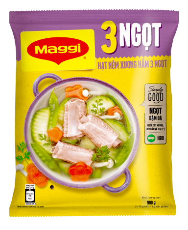 hạt nêm xương hầm maggi 3 Ngọt heo