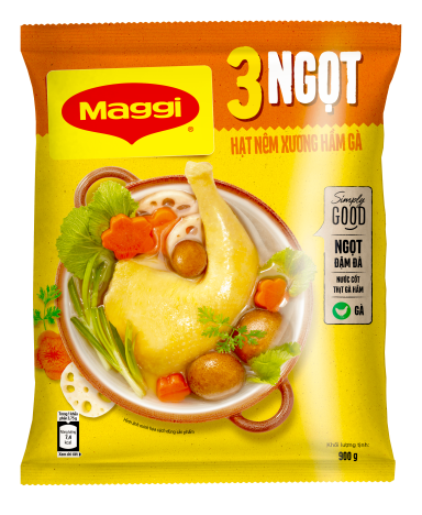 hạt nêm gà maggi 3 Ngọt