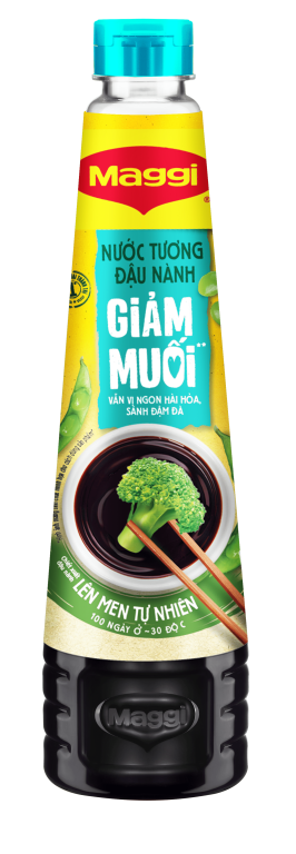 thông tin nước tương Maggi giảm muối