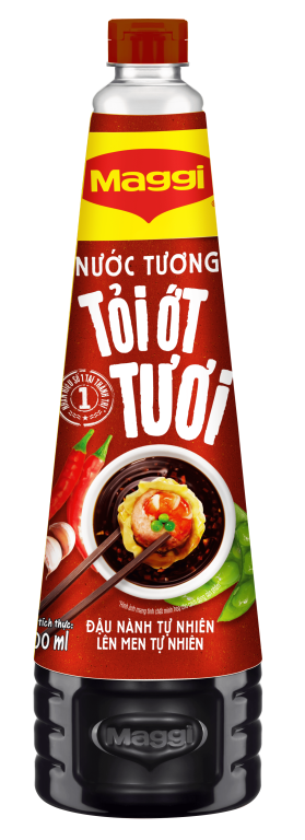 thông tin nước tương Maggi tỏi ớt tươi