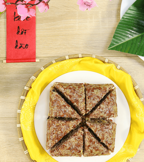 Bánh chưng gạo nếp lứt