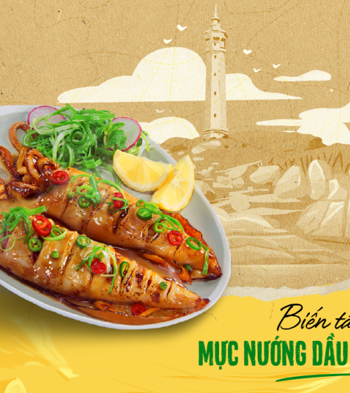 Mực Nướng Sả Ớt