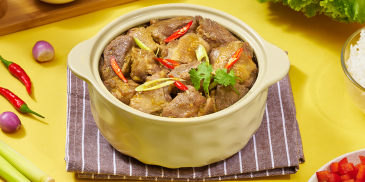 Vịt kho sả ớt