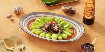 Cải thìa nấm đông cô