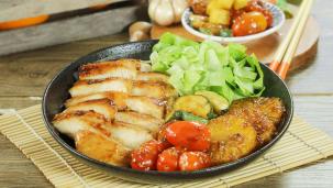 Ức Gà BBQ Sốt Teriyaki