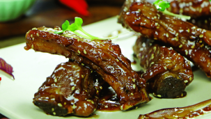 Sườn Cây Sốt Teriyaki